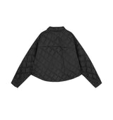 Damen Oversize Daunenjacke mit Gummiband