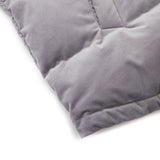 Damen Boxy Daunenjacke mit Knopfleiste & Zwei-Wege-Reißverschluss