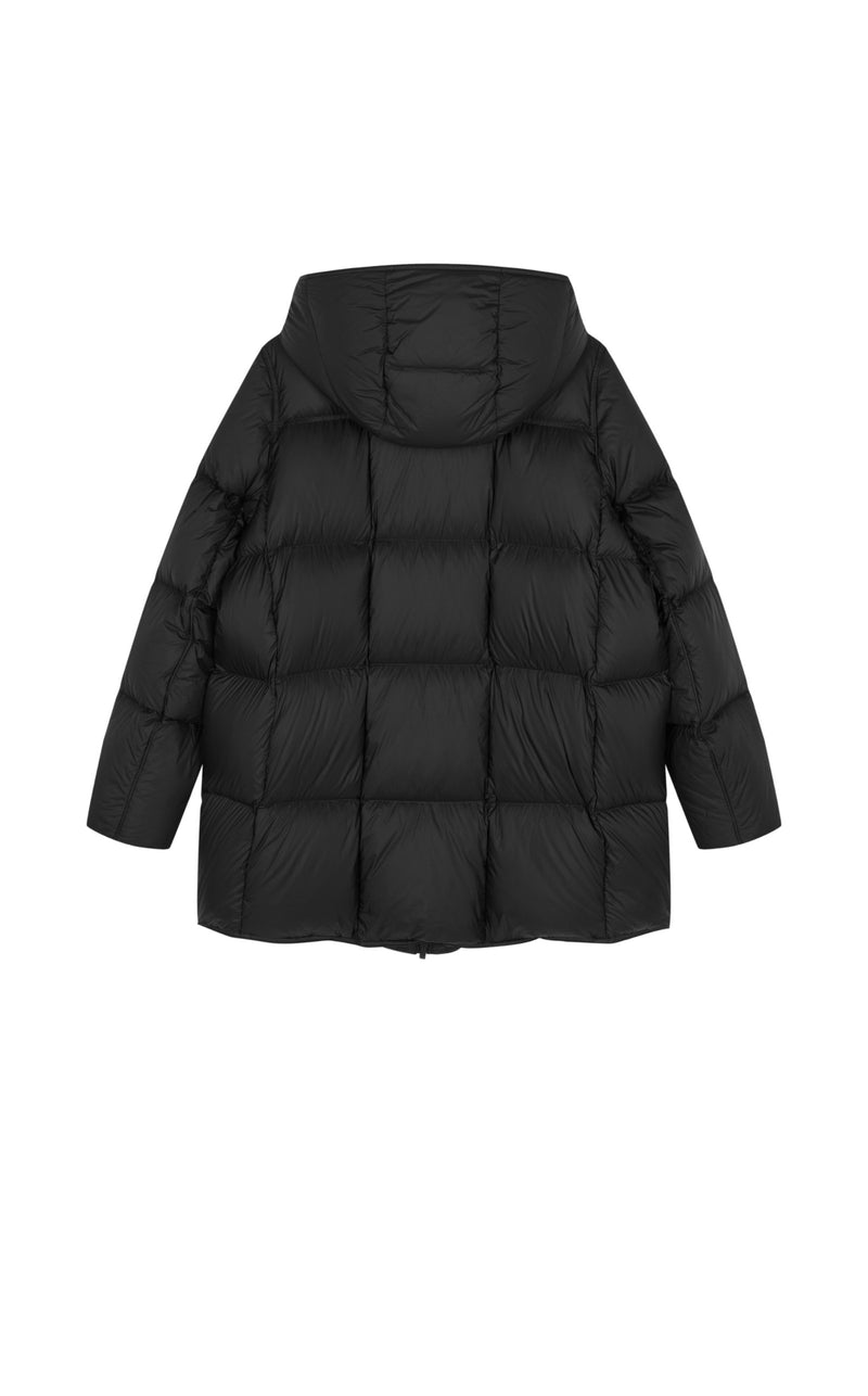 Damen Oversize Goose Daunenjacke mit Zwei-Wege-Reißverschluss