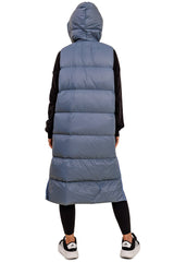 Lightweight down vest SKYBLUE