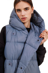 Lightweight down vest SKYBLUE