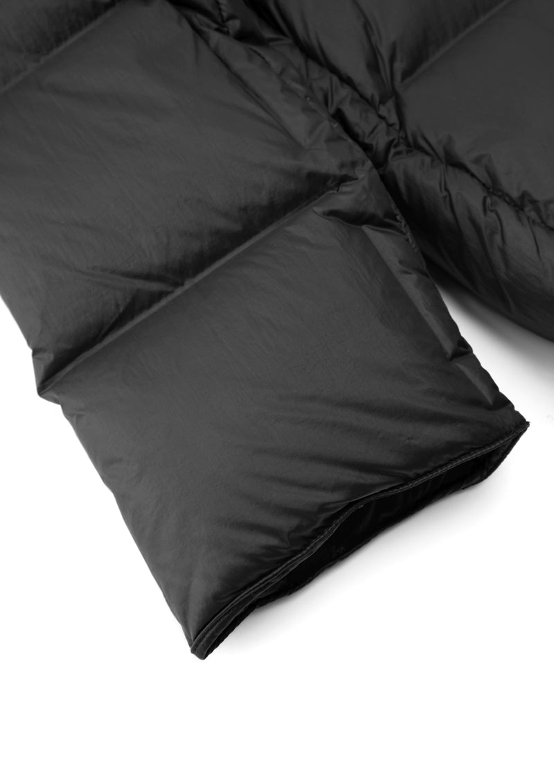 Damen klassischer Daunenmantel mit Taschen, Kapuze und Kachel Steppung