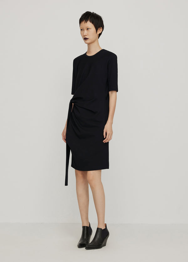 Jersey dress BLACK