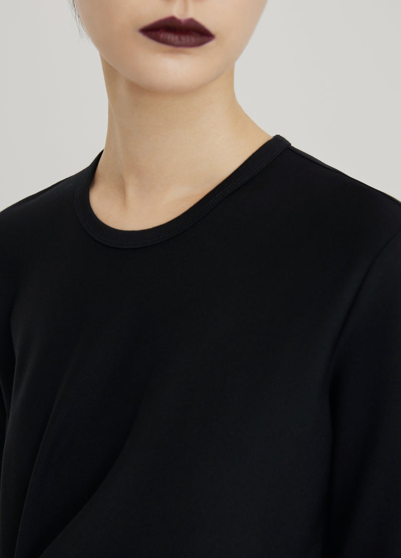 Jersey-Kleid BLACK